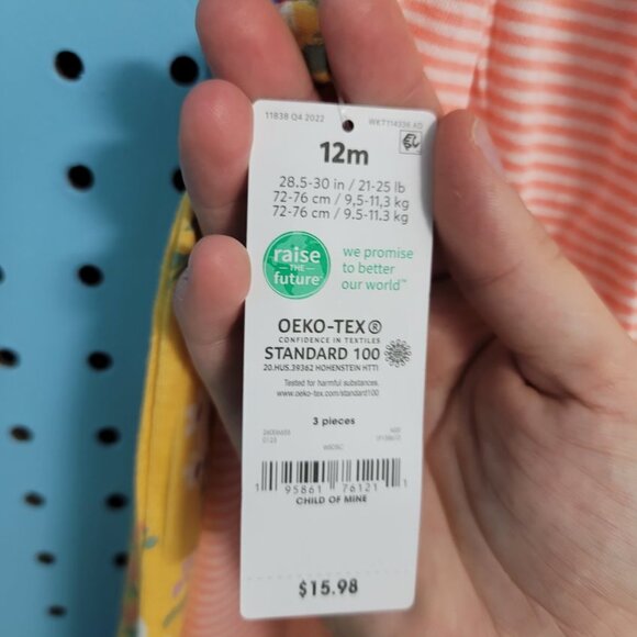 Carter's Baby 12 month 3 piece set - Picture 4 of 4